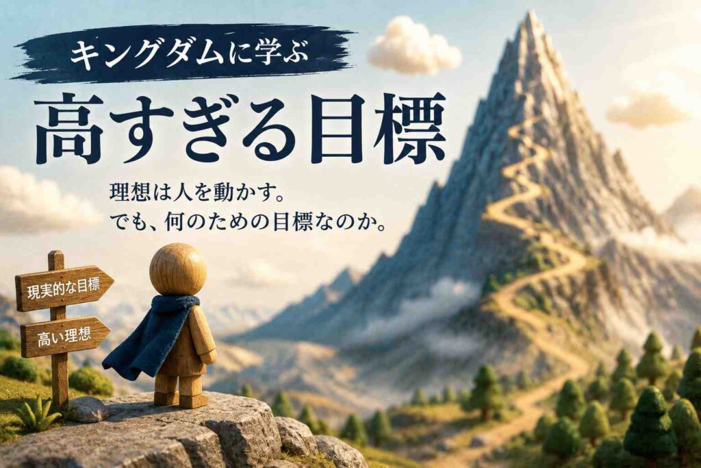 〖社労士ブログ〗高すぎる目標