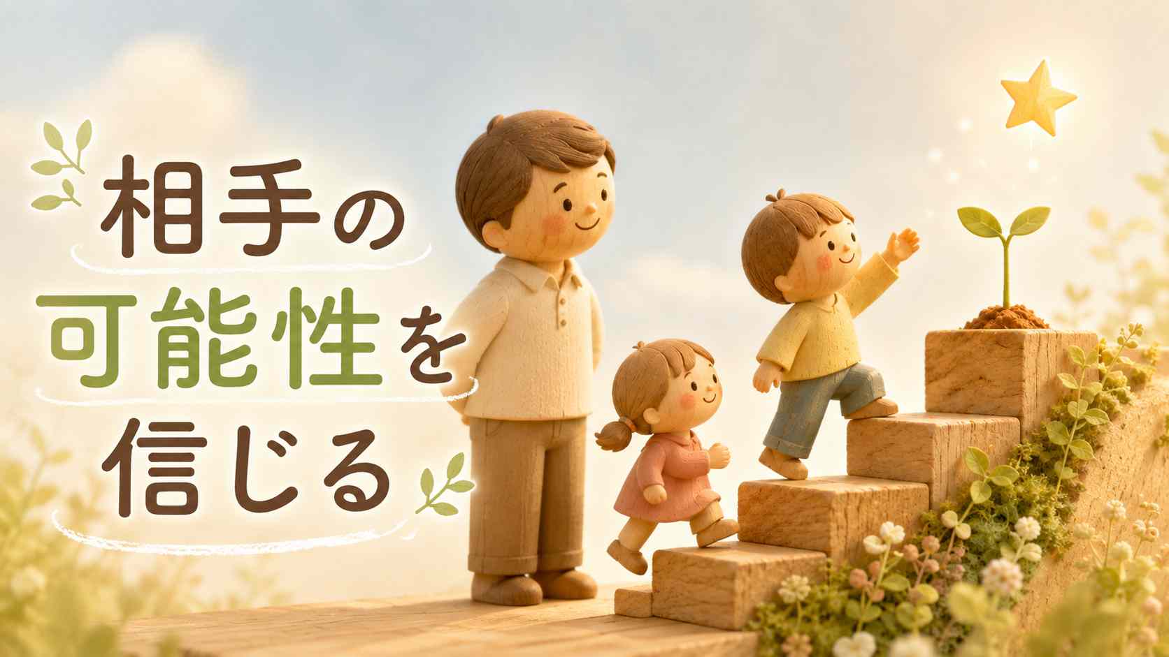 相手の可能性を信じる