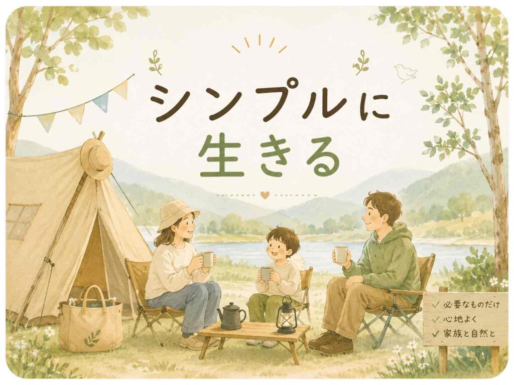 シンプルに生きる