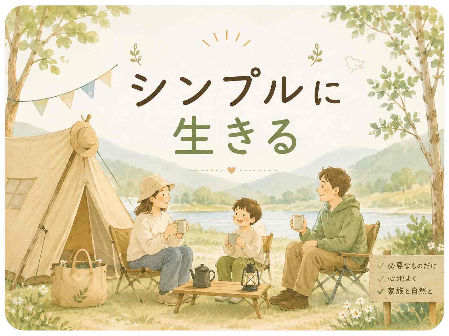 シンプルに生きる
